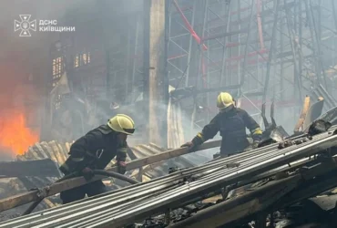 Росіяни атакували логістичні склади у Бучанському районі (фото)