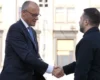 Зеленський показав перші кадри зустрічі з Мерцом у Києві
