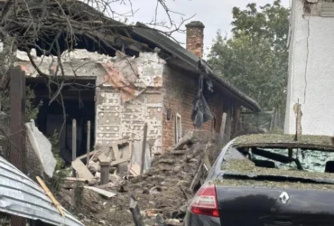 Російський безпілотник впав поблизу Львова: фото наслідків