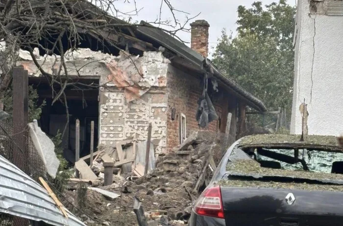 Російський безпілотник впав поблизу Львова: фото наслідків