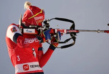 Біатлоністка Резцова поскаржилася на проблеми з патронами в Росії