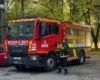 У Голосіївському районі уламки дрона влучили у медзаклад