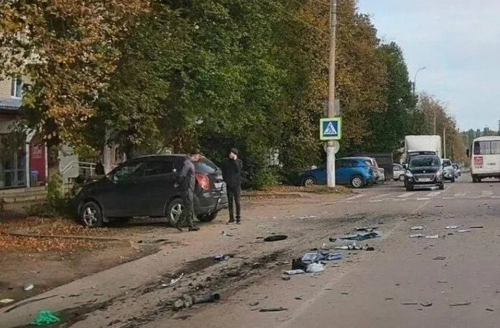У Росії вибухнув автомобіль ката українських військовополонених