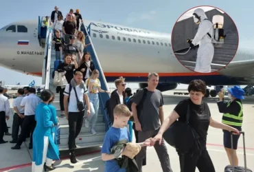 Закордоном почалися санітарні перевірки російських туристів через підозру на чуму