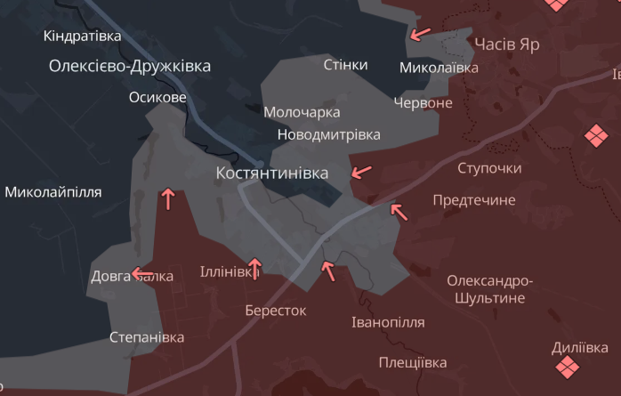Карта бойових дій в Україні станом на 5 жовтня 2026 року фото 7