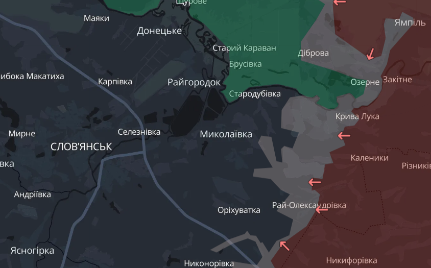 Карта бойових дій в Україні станом на 20 жовтня 2026 року фото 5