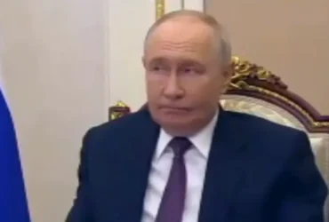 Під час звернення Путіна раптово зникли звук та зображення (відео)
