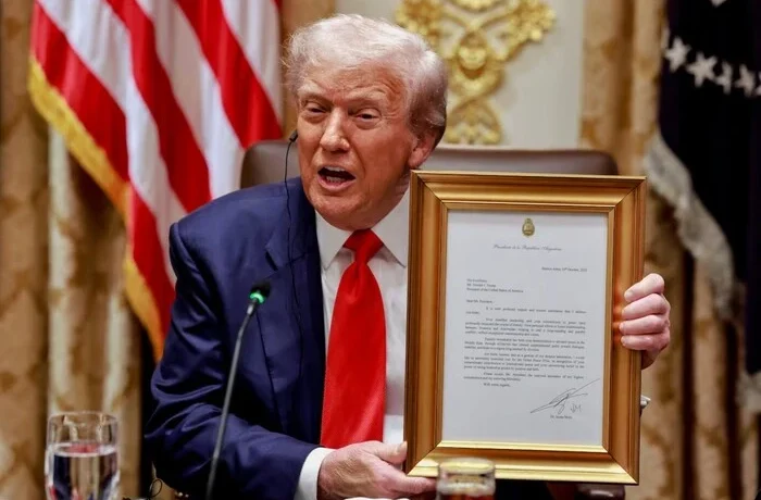 Трамп оцінив свої шанси на Нобелівську премію миру