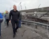 Нічна атака на Київ: Кличко показав, який вигляд має Південний міст (фото)