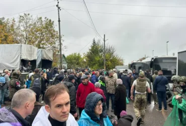 З окупованих Олешок евакуюють жителів: оприлюднено перші кадри