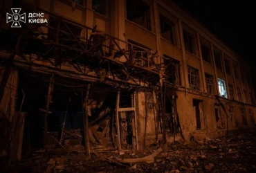 Росія атакувала Київ балістикою. Одна людина загинула, ще восьмеро зазнали травм