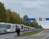 На Волині утворилися кілометрові черги на кордоні з Польщею (відео)