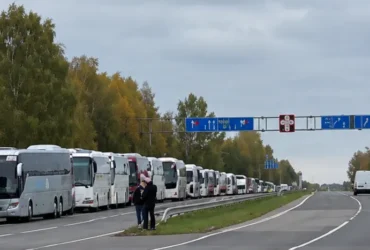 На Волині утворилися кілометрові черги на кордоні з Польщею (відео)
