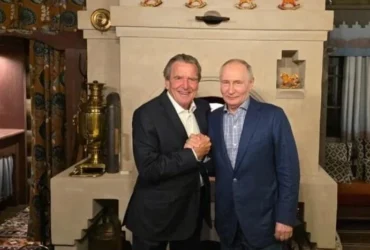 Шредеру загрожує виключення з партії через святкування з Путіним