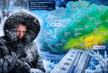 Коли температура в Україні опуститься до нуля? Синоптики назвали дату