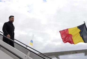 Зеленський прибув до Брюсселя на переговори з лідерами ЄС та НАТО