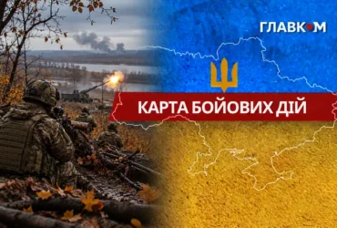 Карта бойових дій в Україні станом на 19 жовтня 2026 року
