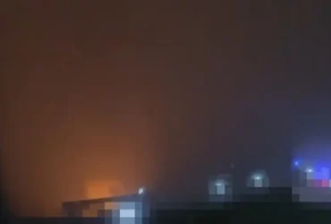 Російський дрон влучив в «Епіцентр» у Ковелі на Волині (відео)