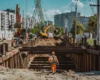 Будівництво метро на Виноградар: Аutostrada пояснила, чому засипає котлован