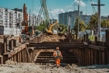 Будівництво метро на Виноградар: Аutostrada пояснила, чому засипає котлован