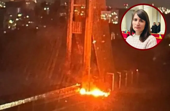 Удари по Південному мосту. Нардепка розказала, як росіяни довели її до сліз
