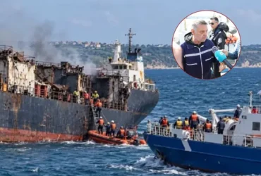 Врятований моряк заявив, що Росія знищила корабель біля берегів Болгарії не дроном
