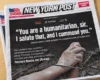 Українські організації закликали США тиснути на Росію через рекламу в New York Post