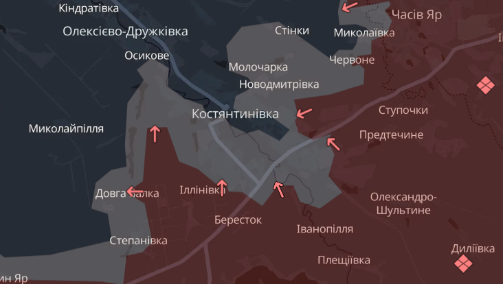Карта бойових дій в Україні станом на 9 жовтня 2026 року фото 7