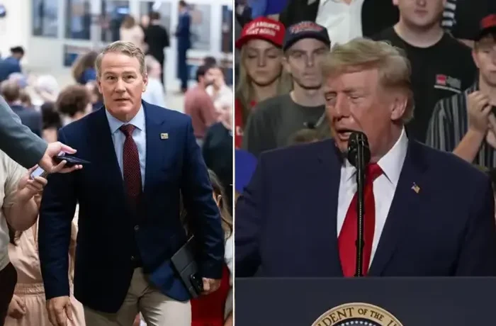 «Я не часто роблю так із чоловіками»: Трамп розповів про сідниці сенатора на передвиборчому мітингу