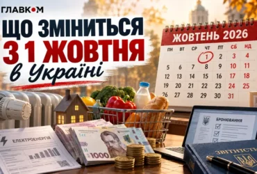 Субсидії, тарифи та нові правила для продуктів: що зміниться з 1 жовтня 2026
