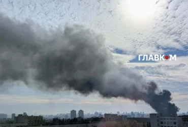 Атака на Київ: у Солом’янському районі дрон влучив у будівлю магазину