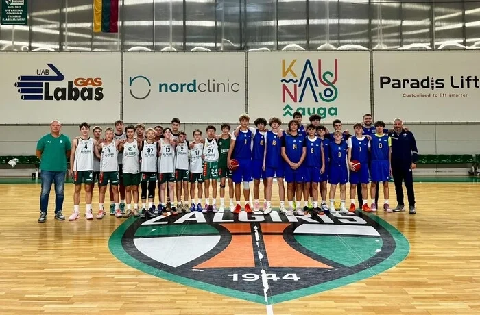 Збірна України з баскетболу U-14 розгромила «Жальгіріс» у контрольному матчі