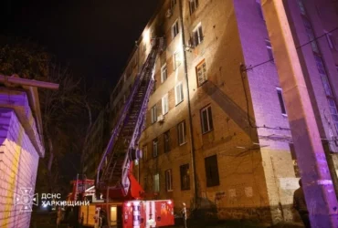 У Харкові під час пожежі в багатоповерхівці загинула людина