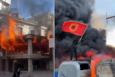 Студентські протести в Албанії переросли в заворушення: поранено 61 поліцейського