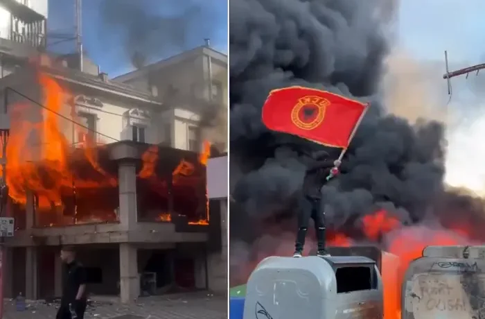 Студентські протести в Албанії переросли в заворушення: поранено 61 поліцейського