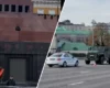 Масована атака дронів на Москву: Кремль оточили військові та системи ППО (відео)