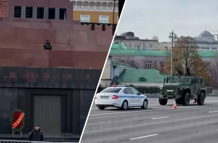 Масована атака дронів на Москву: Кремль оточили військові та системи ППО (відео)
