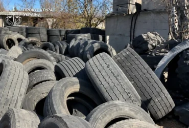 Спалювання шин у промзоні: столичне підприємство завдало збитків довкіллю на 3,9 млн грн