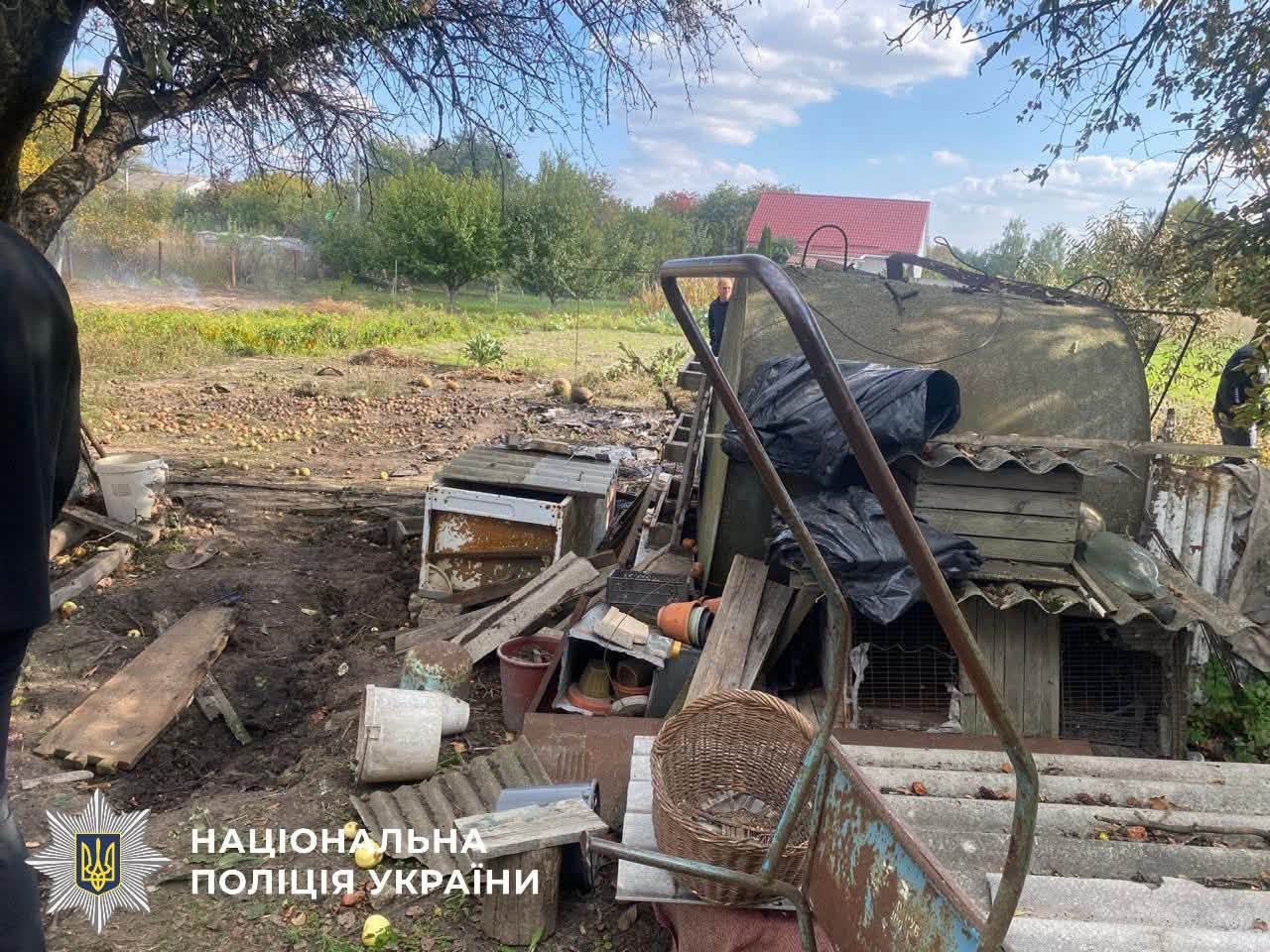 Пошкодження приватного домоволодіння на Київщині