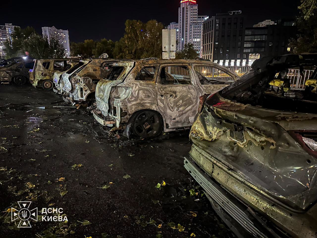 Понівечені автівки
