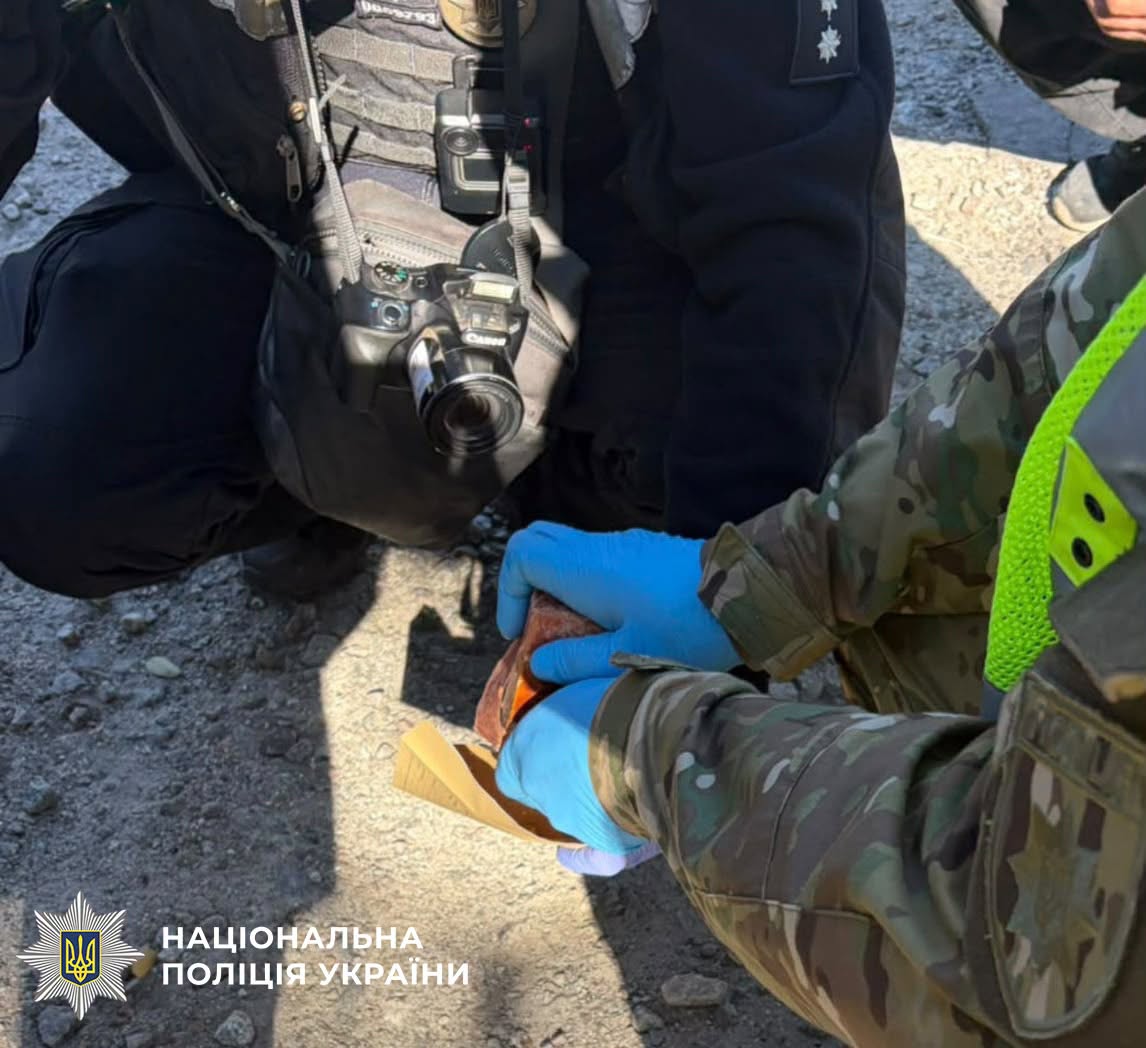 Чоловік пояснив поліцейським, що знайшов вибухонебезпечний предмет в лісосмузі 