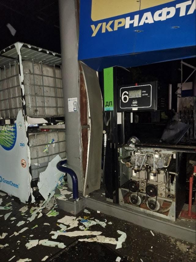 Наслідки російського удару по Хмельниччині