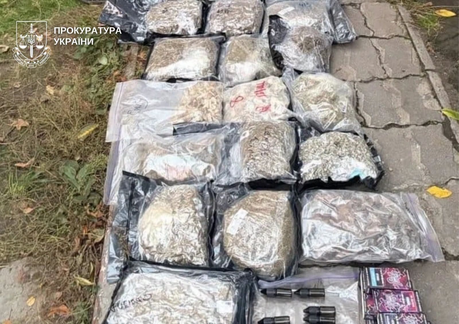 Речовини, вилучені під час обшуку