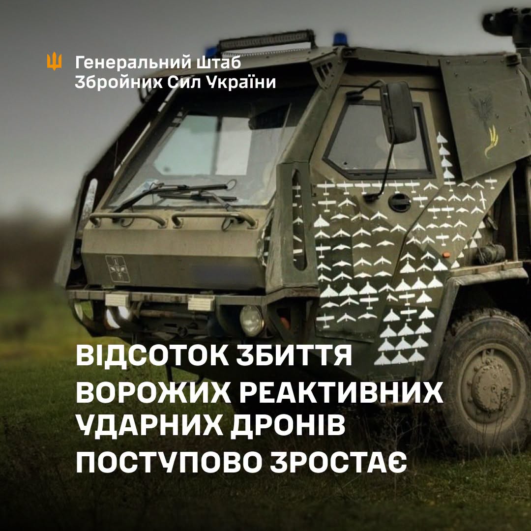 Україна знайшла ефективнішу протидію реактивним шахедам. Генштаб повідомив деталі фото 1