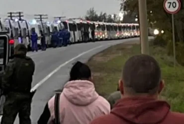 З Олешок до України вирушило вчетверо більше автобусів, ніж до РФ