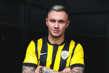 Зубков відзначився яскравим дебютним голом за АЕК у чемпіонаті Греції