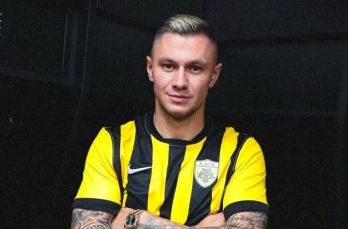 Зубков відзначився яскравим дебютним голом за АЕК у чемпіонаті Греції