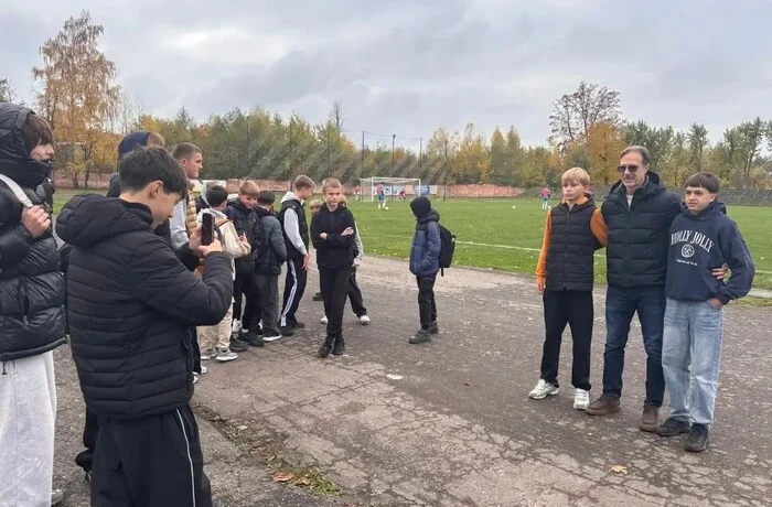 Андреа Мальдера відвідав райцентр на Львівщині та переглянув матчі Національної ліги майбутнього