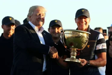 З Трампом стався конфуз на турнірі з гольфу