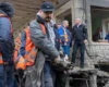 Кличко зробив фотосесію на руїнах станції метро «Чернігівська»